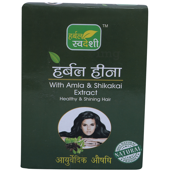Herbal Swadeshi Herbal Heena With Amla & Shikakai Extracts