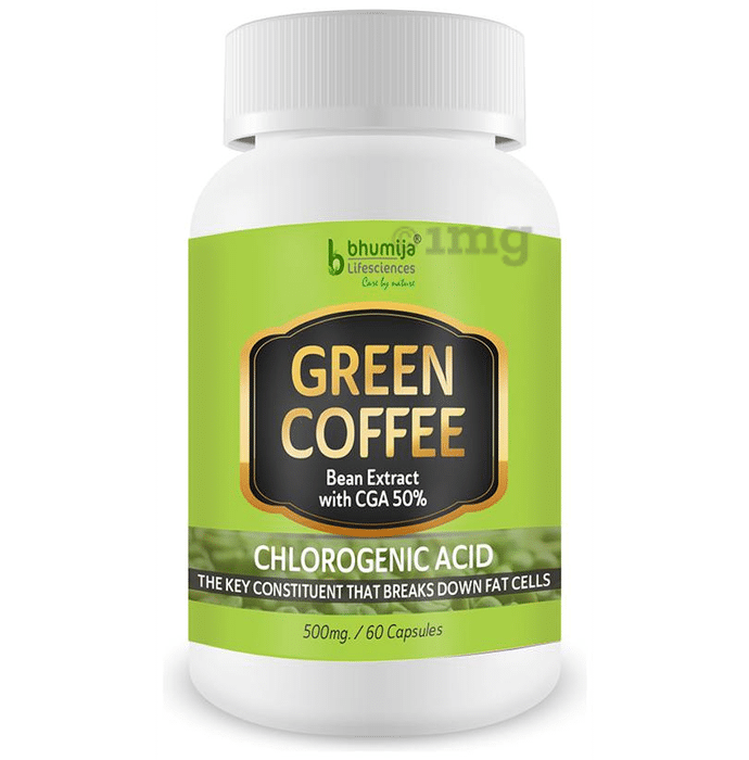 Bhumija Lifesciences Green Coffee Bean Extract Capsule