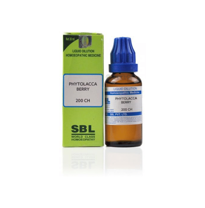 SBL Phytolacca Berry Dilution 200 CH