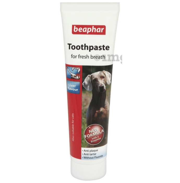 Beaphar Toothpaste for Dogs & Cats Liver Flavour