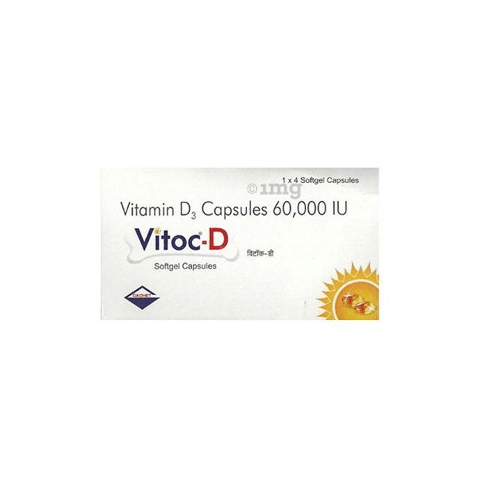 Vitoc-D Soft Gelatin Capsule