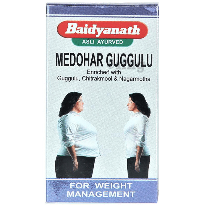 Baidyanath (Jhansi) Medohar Guggulu Tablet for Weight Management