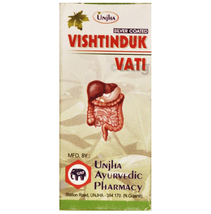 Vishtinduk Vati Uses In Hindi Unjha Silver Coated Vishtinduk Vati: Buy bottle of 10 gm Tablet at best