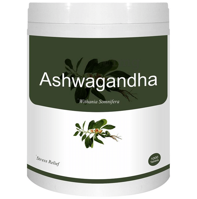Herb Essential Ashwagandha (Withania Somnifera) 500mg Tablet