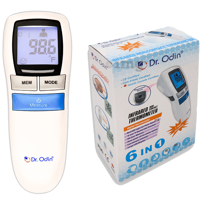 Dr. Odin NT17 Non-Contact Infra Red Thermometer White