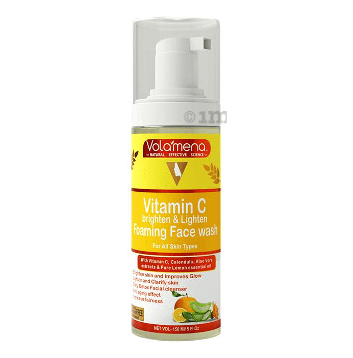 Volamena Vitamin C Brighten & Lighten Foaming Face Wash