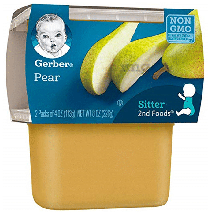 Gerber Sitter 2nd Food (113gm Each) Pear