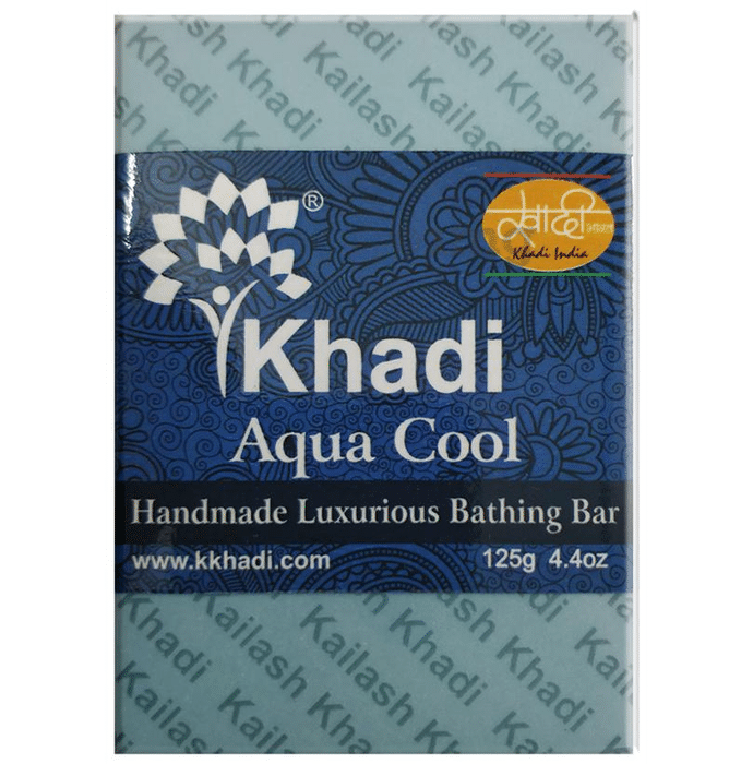 Khadi India Aqua Cool Handmade Luxurious Bathing Bar