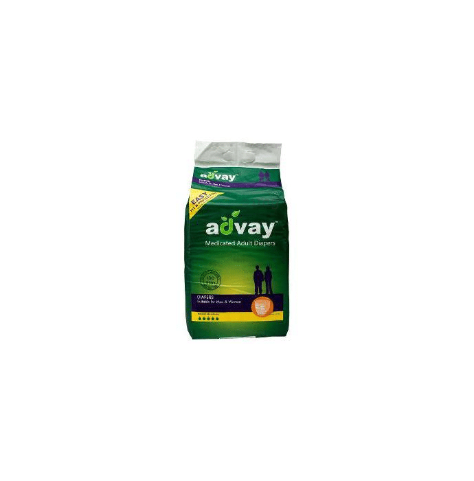 Advay Medicated Adult Diaper XL