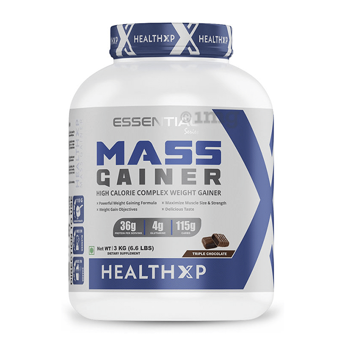 HealthXP Mass Gainer Triple Chocolate