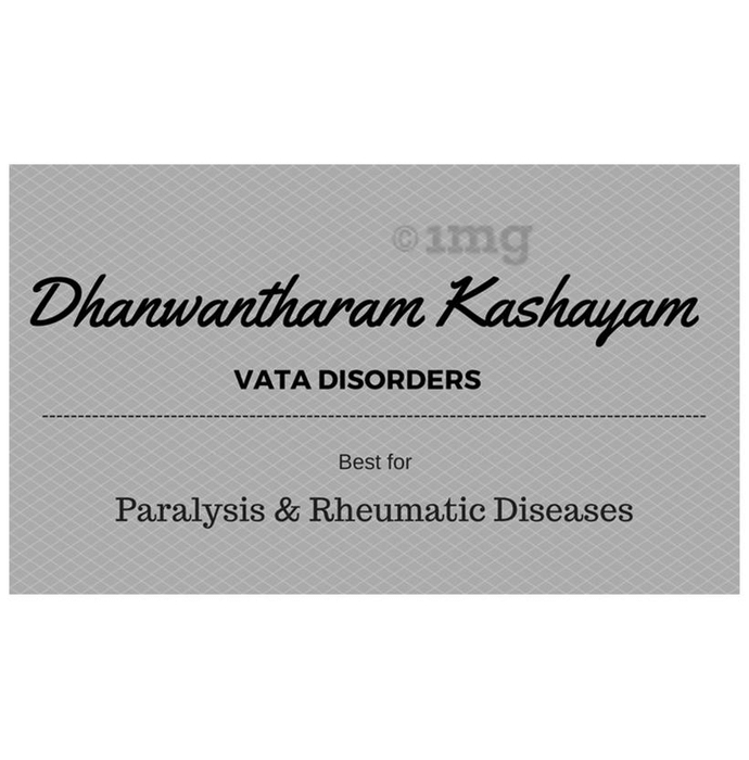 Vaidyaratnam Dhanwantharam Kashayam