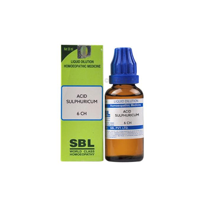 SBL Acid Sulphuricum Dilution 6 CH