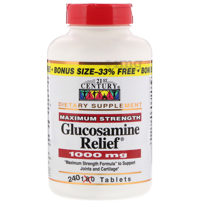 21st Century Glucosamine Relief 1000mg Maximum Strength Tablet