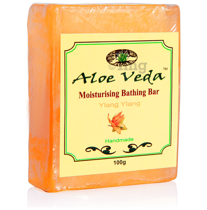 Aloe Veda Moisturising Bathing Bar Ylang Ylang