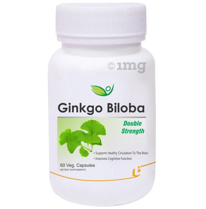 Biotrex Ginkgo Biloba Double Strength Veg Capsule