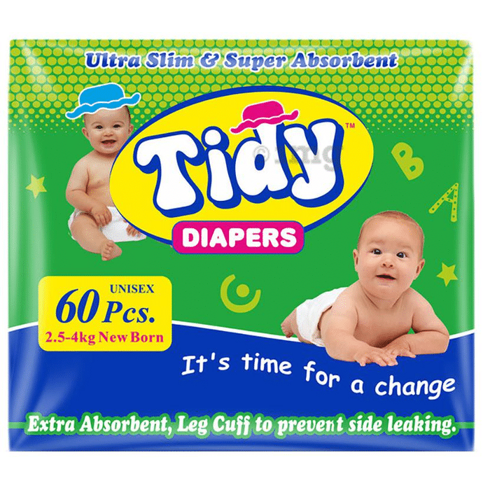 Tidy Baby Unisex Diaper | Size NB