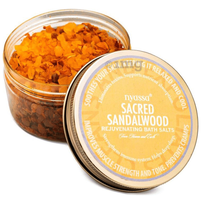 Nyassa Sacred Sandalwood Rejuvenating Bath Salt
