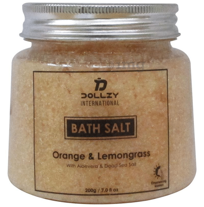 Dollzy International Bath Salt Orange and Lemongrass
