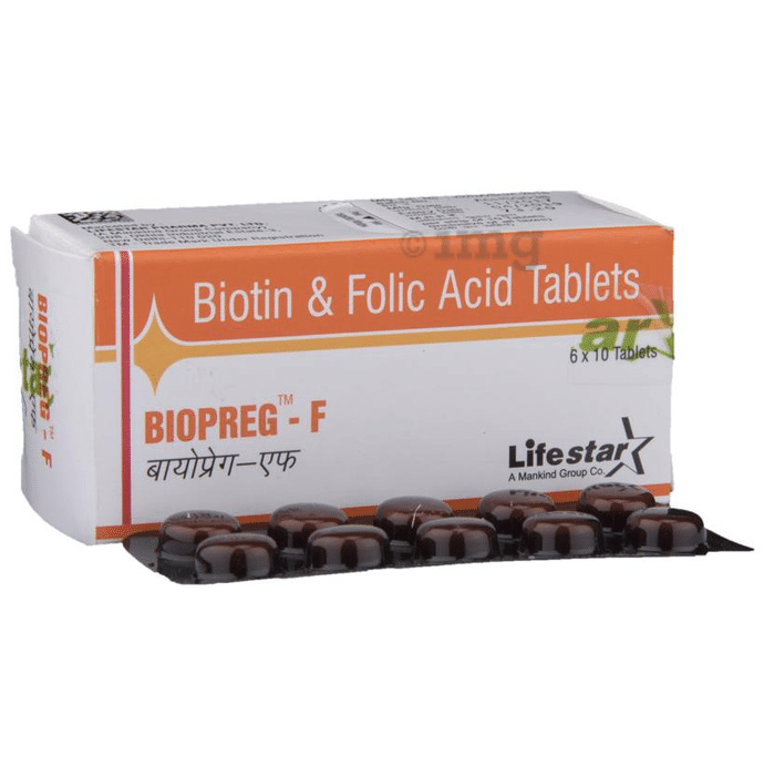 Biopreg -F Tablet: Buy strip of 10 tablets at best price in India | 1mg