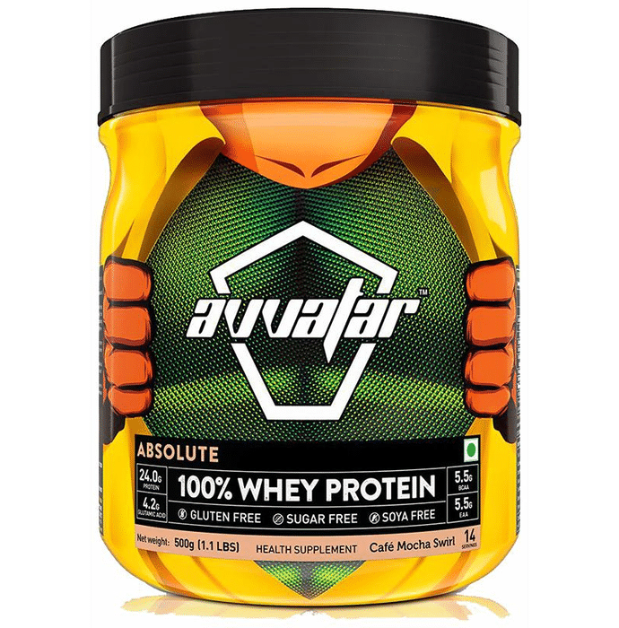 Avvatar Absolute 100% Whey Protein Café Mocha Swirl