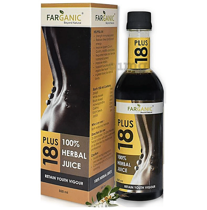 Farganic 18 Plus 100% Herbal Juice