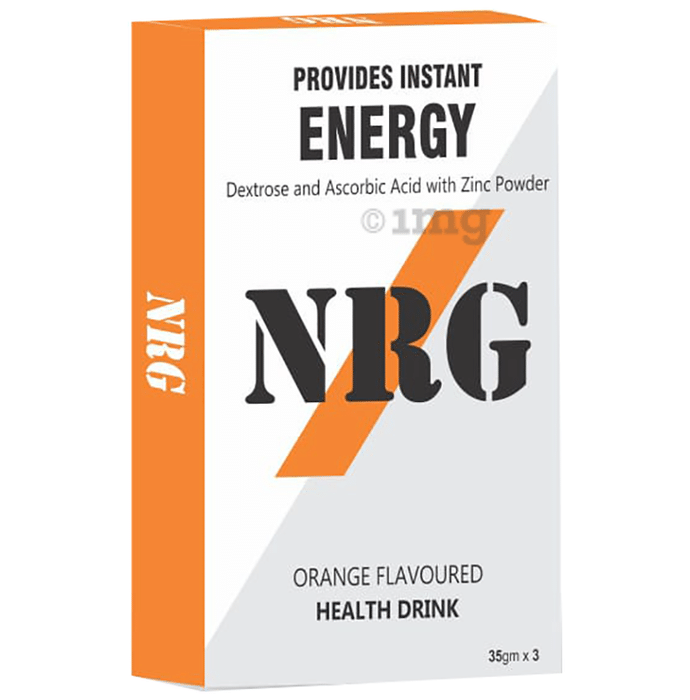 NRG Instant Energy Health Drink (35gm Each) Orange
