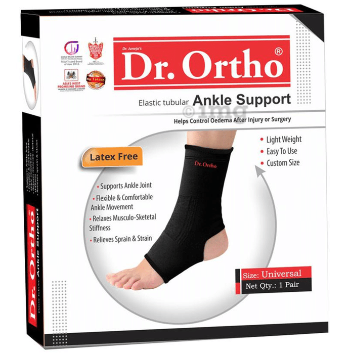 Dr Ortho Elastic Tubular Ankle Support Universal