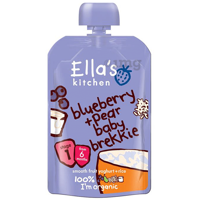 Ella's Kitchen Blueberry & Pear Baby Brekkie