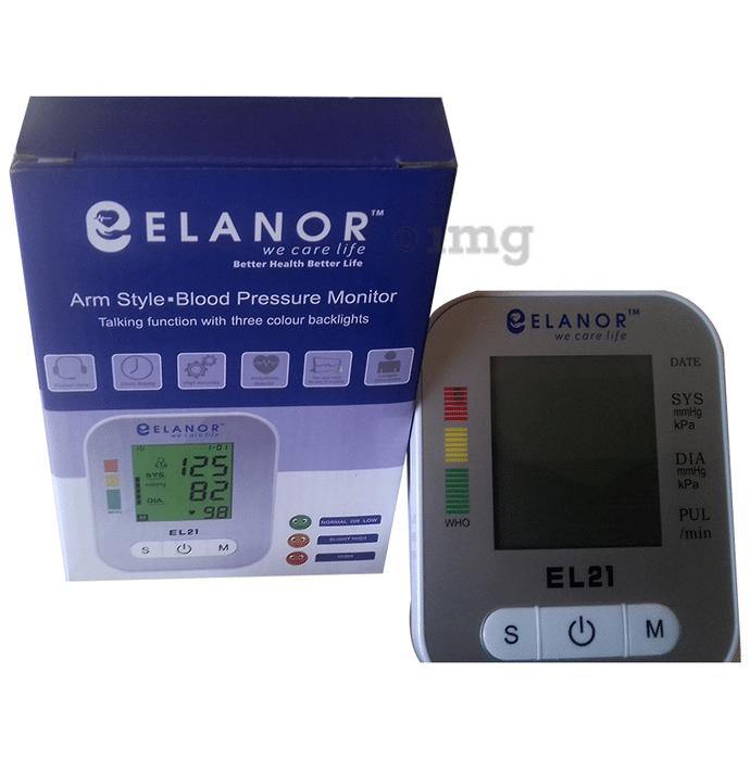 Elanor Blood Prossure Monitor Arm Style