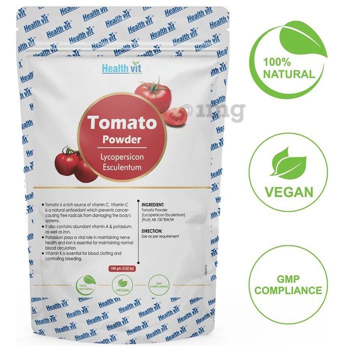 HealthVit Natural Tomato (Lycopersicon Esculenturn) Powder