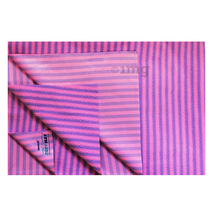 Newnik Cozymat Stripy Soft (Narrow Stripes) (Size: 100cm X 140cm) Large Lavender