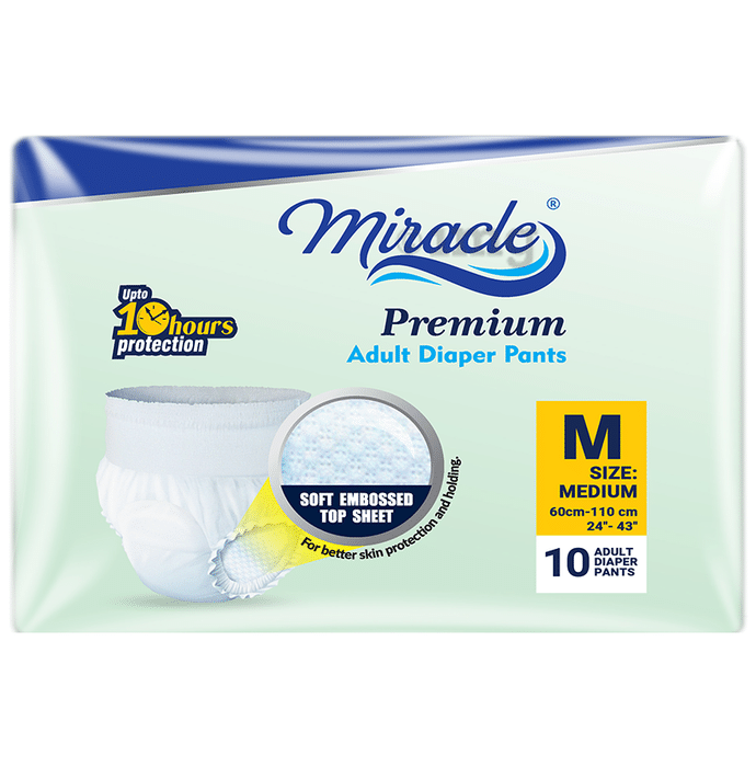 Miracle Premium Adult Diaper Pants Medium