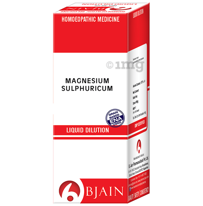 Bjain Magnesium Sulphuricum Dilution 10M CH