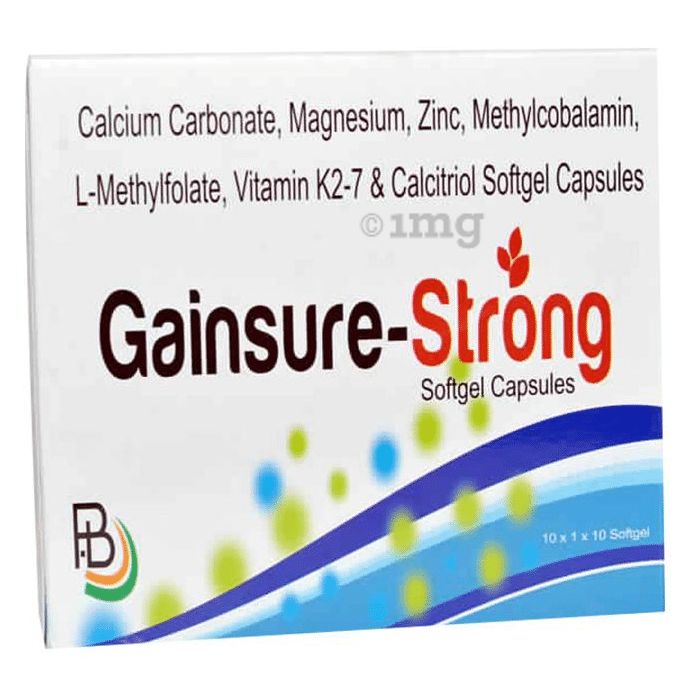 Gainsure Strong Soft Gelatin Capsule