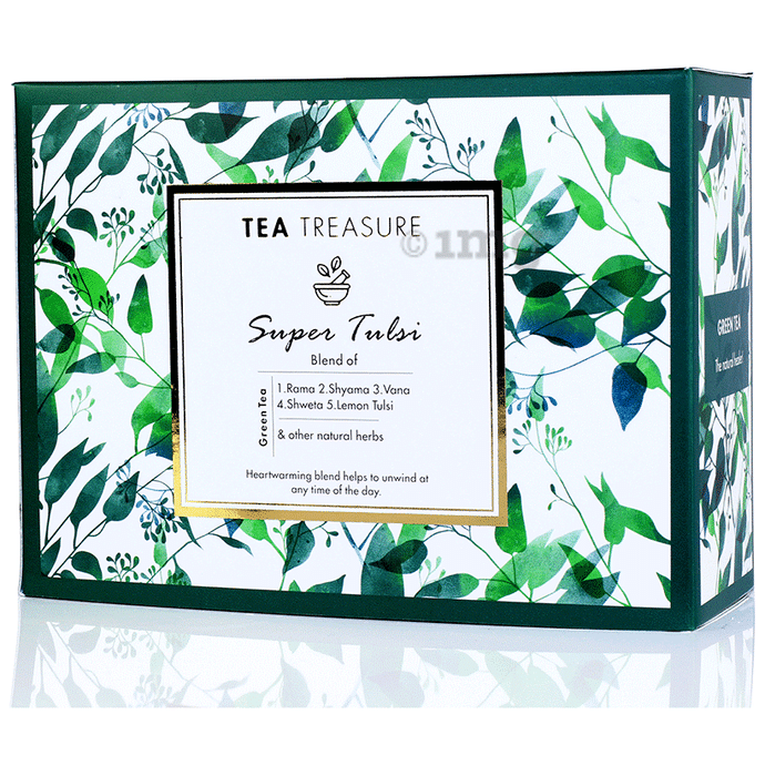 Tea Treasure Super Tulsi Green Tea Bag