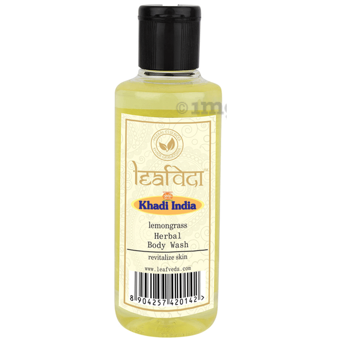 Khadi Leafveda Lemongrass Herbal Body Wash