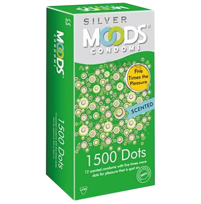 MOODS Silver 1500 Dots Condom