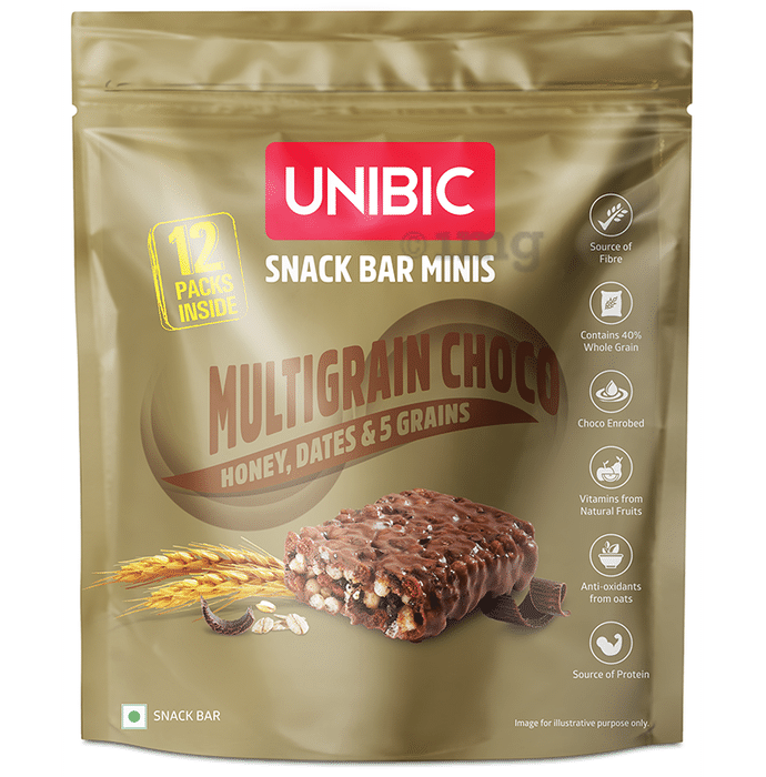 Unibic Multigrain Choco Snack Bar Minis