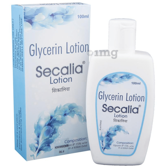Lav aftensmad tidsskrift Smidighed Secalia Glycerin Lotion: Buy bottle of 100 ml Lotion at best price in India  | 1mg