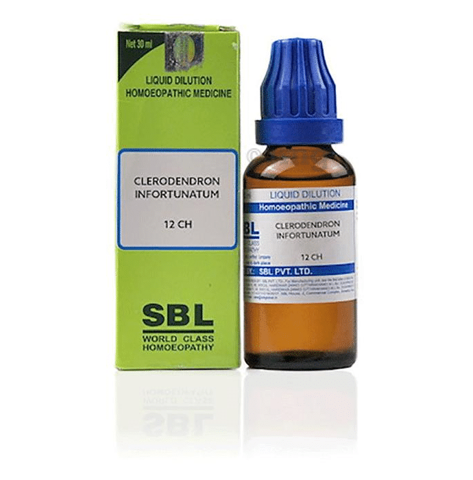 SBL Clerodendron Infortunatum Dilution 12 CH