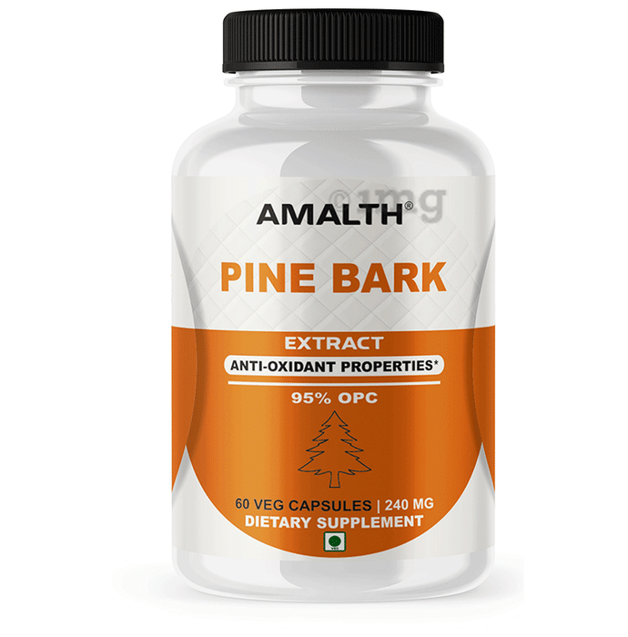 Amalth Pine Bark Extract Veg Capsules