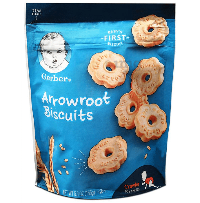 Gerber Arrowroot Biscuits Crawler 10+ Months Biscuit