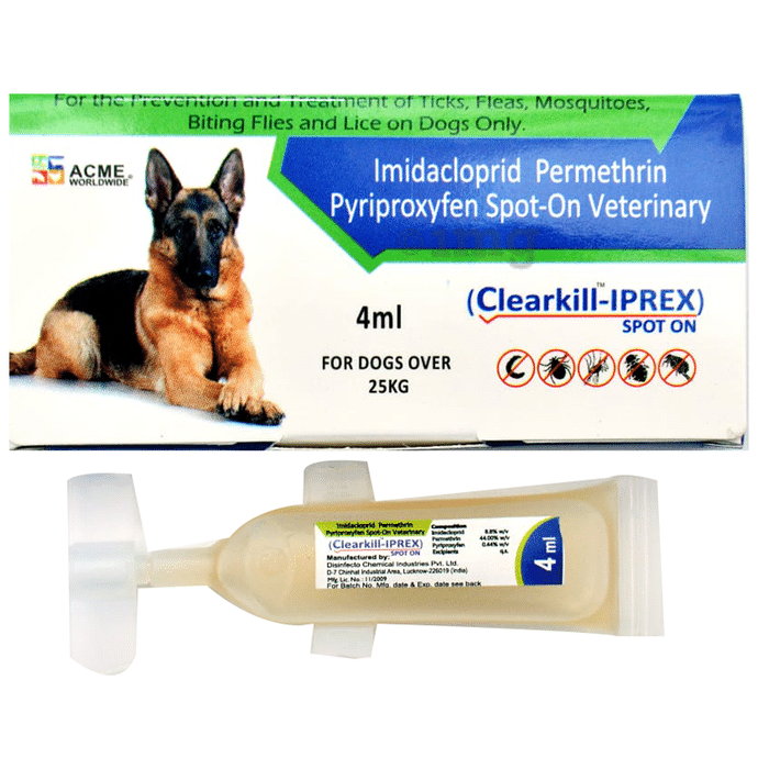 Clearkill-Iprex Spot On for Dogs Over 25Kg
