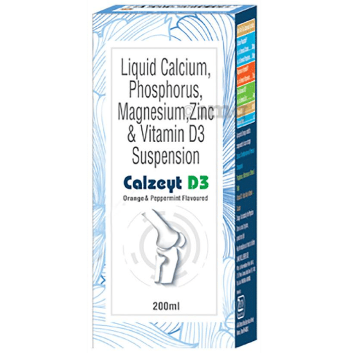 Calzeyt-D3 Orange & Peppermint Oral Suspension