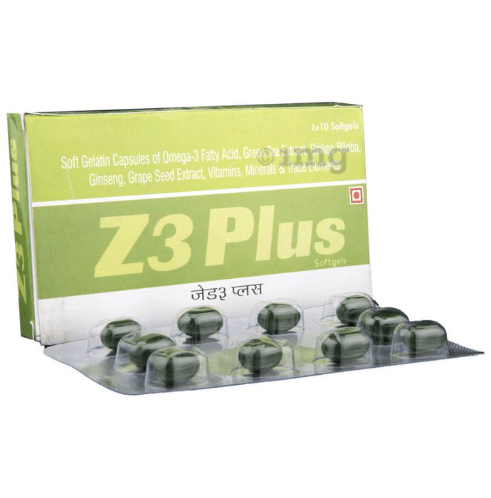 Z3 Plus Soft Gelatin Capsule