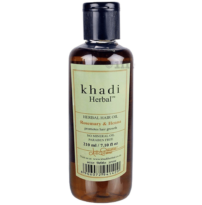 Khadi Herbal Rosemary & Henna Hair Oil