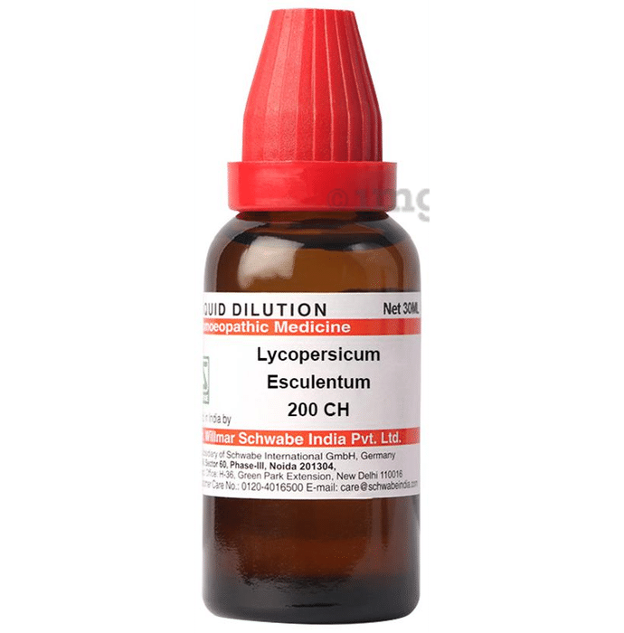 Dr Willmar Schwabe India Lycopersicum Esculentum Dilution 200 CH