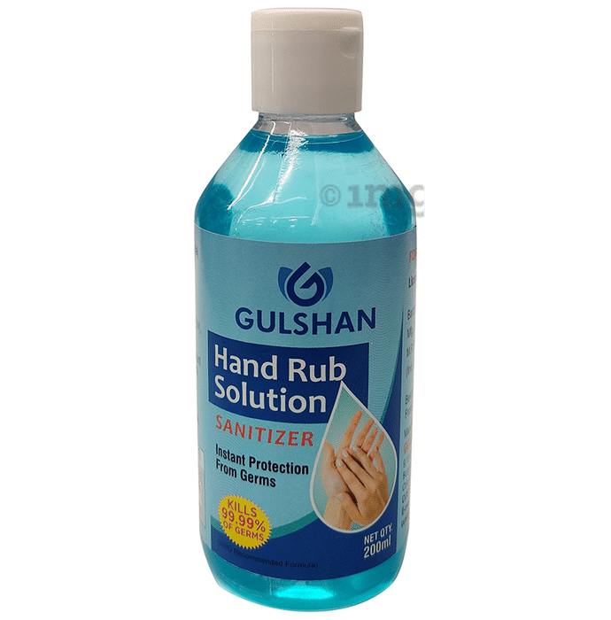 Gulshan Hand Rub Solution Sanitizer (200ml Each)