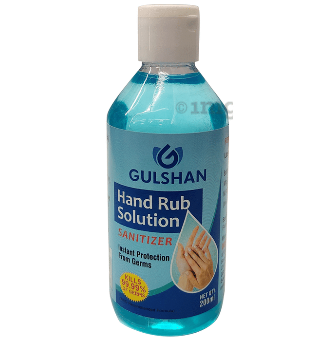 Gulshan Hand Rub Solution Sanitizer (200ml Each)