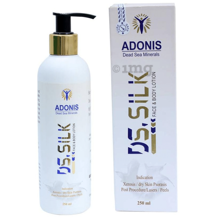 DS.Silk Face & Body Moisturising Lotion | Hydrates the Skin | Paraben-Free